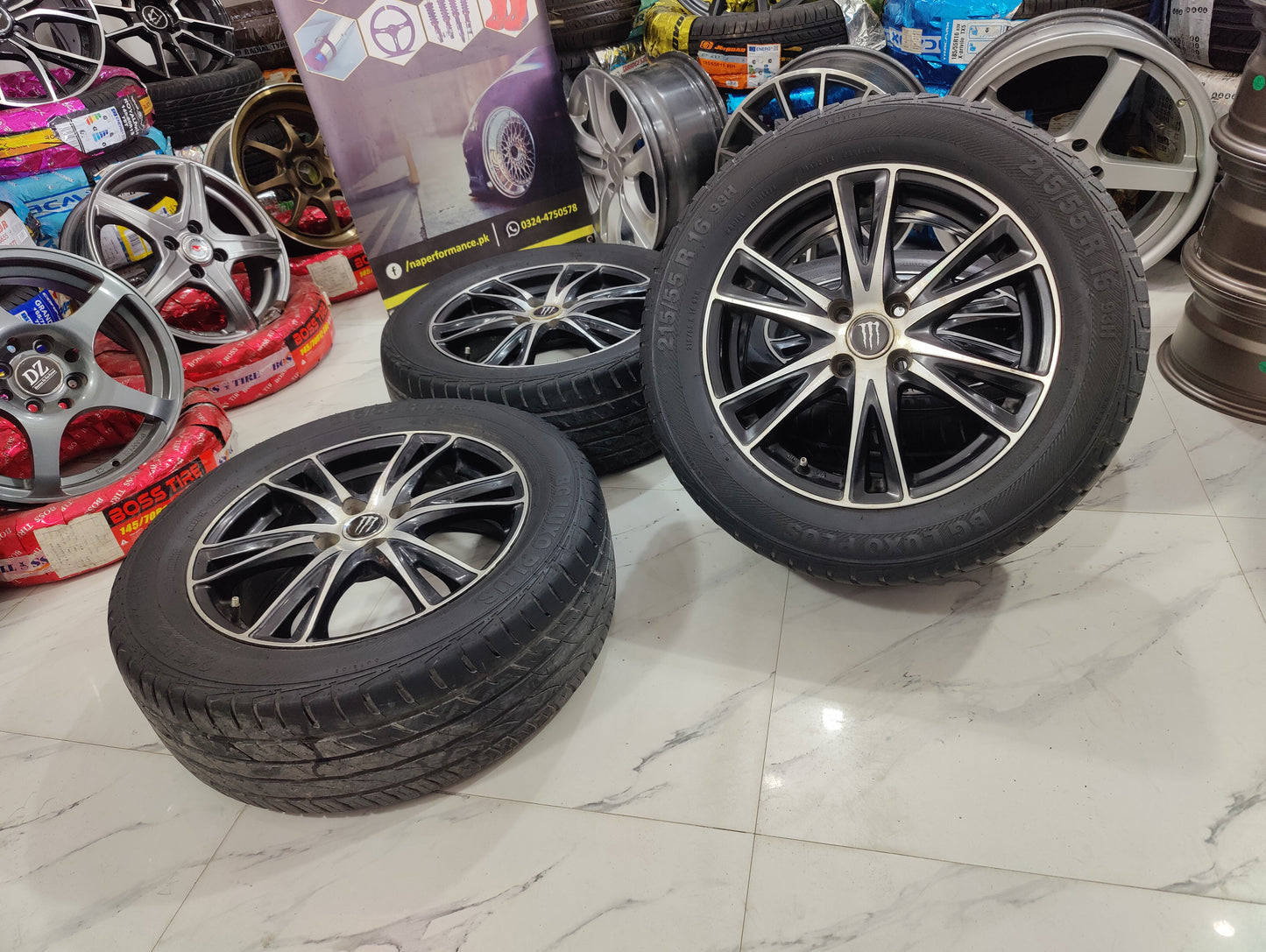 Laffite sk-6 wheels&tyres