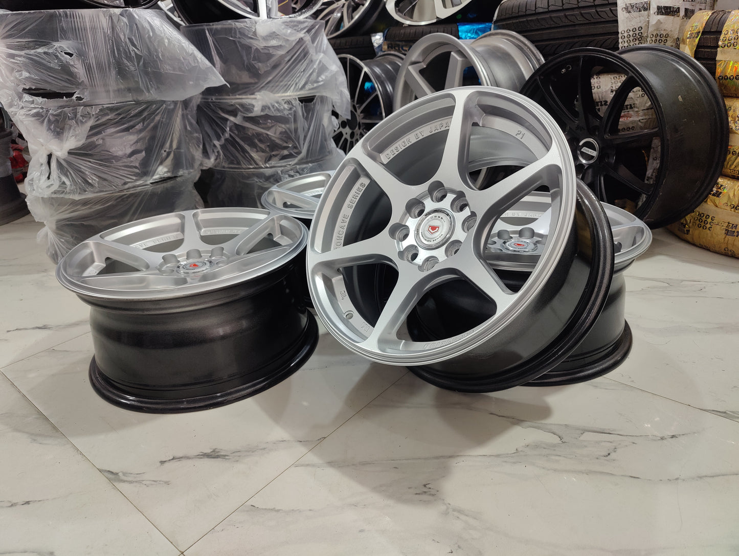 BUDDY CLUB P1 CONCAVE WHEELS