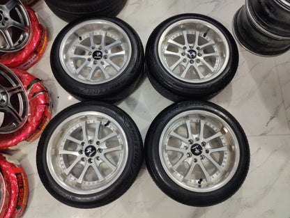 Karanze wheels &tyres almost new condition