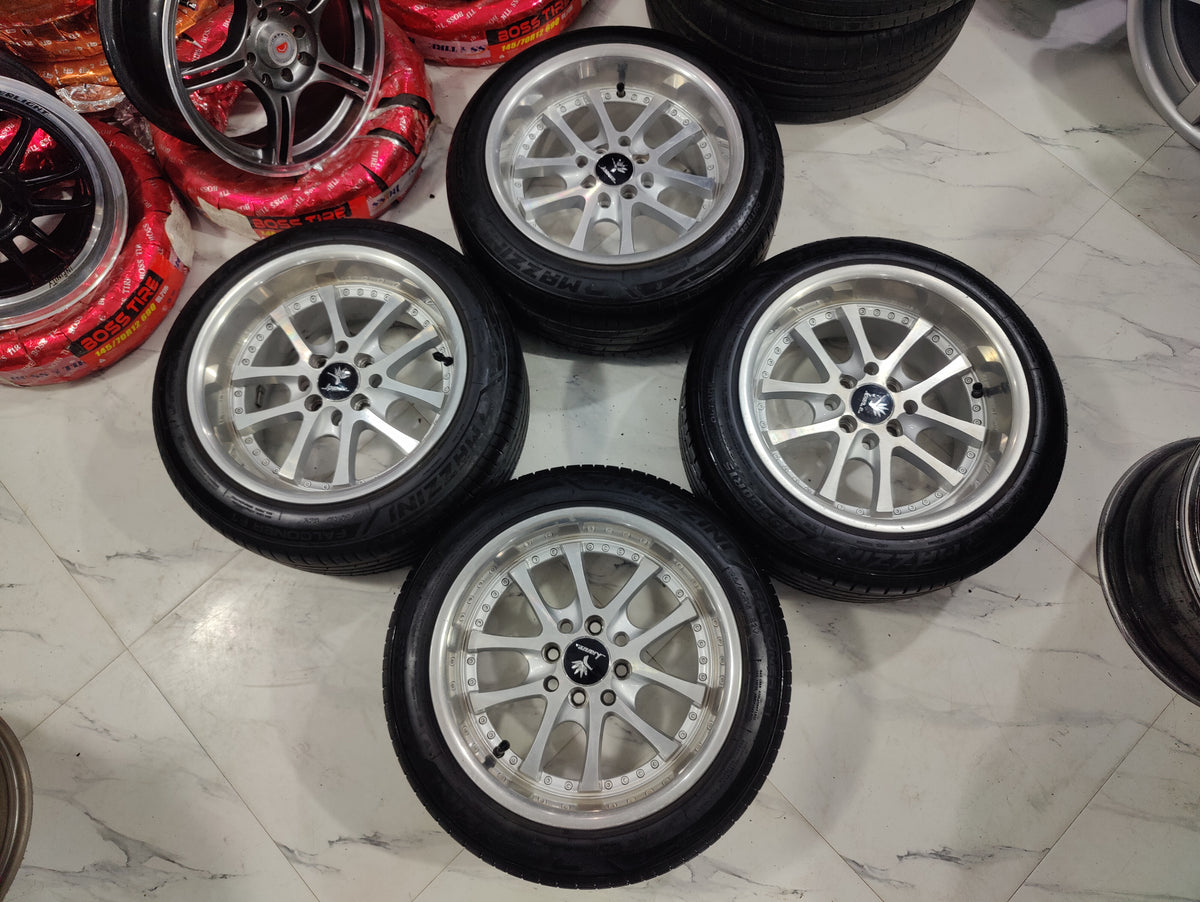 Karanze wheels &tyres almost new condition