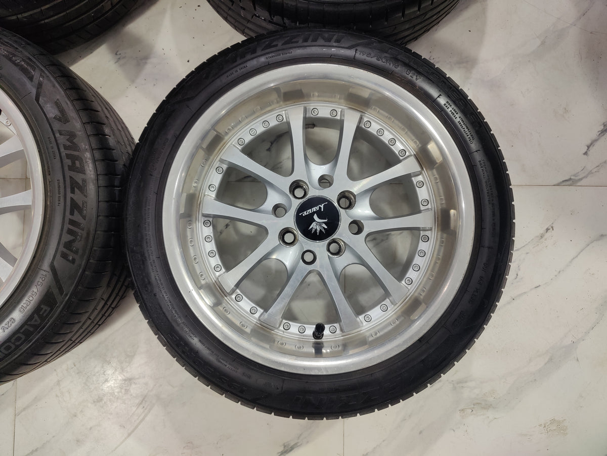 Karanze wheels &tyres almost new condition