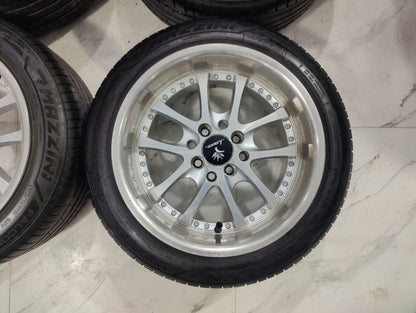 Karanze wheels &tyres almost new condition