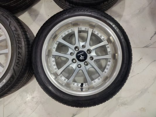 Karanze wheels &tyres almost new condition