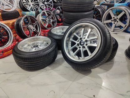 Karanze wheels &tyres almost new condition