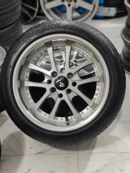 Karanze wheels &tyres almost new condition