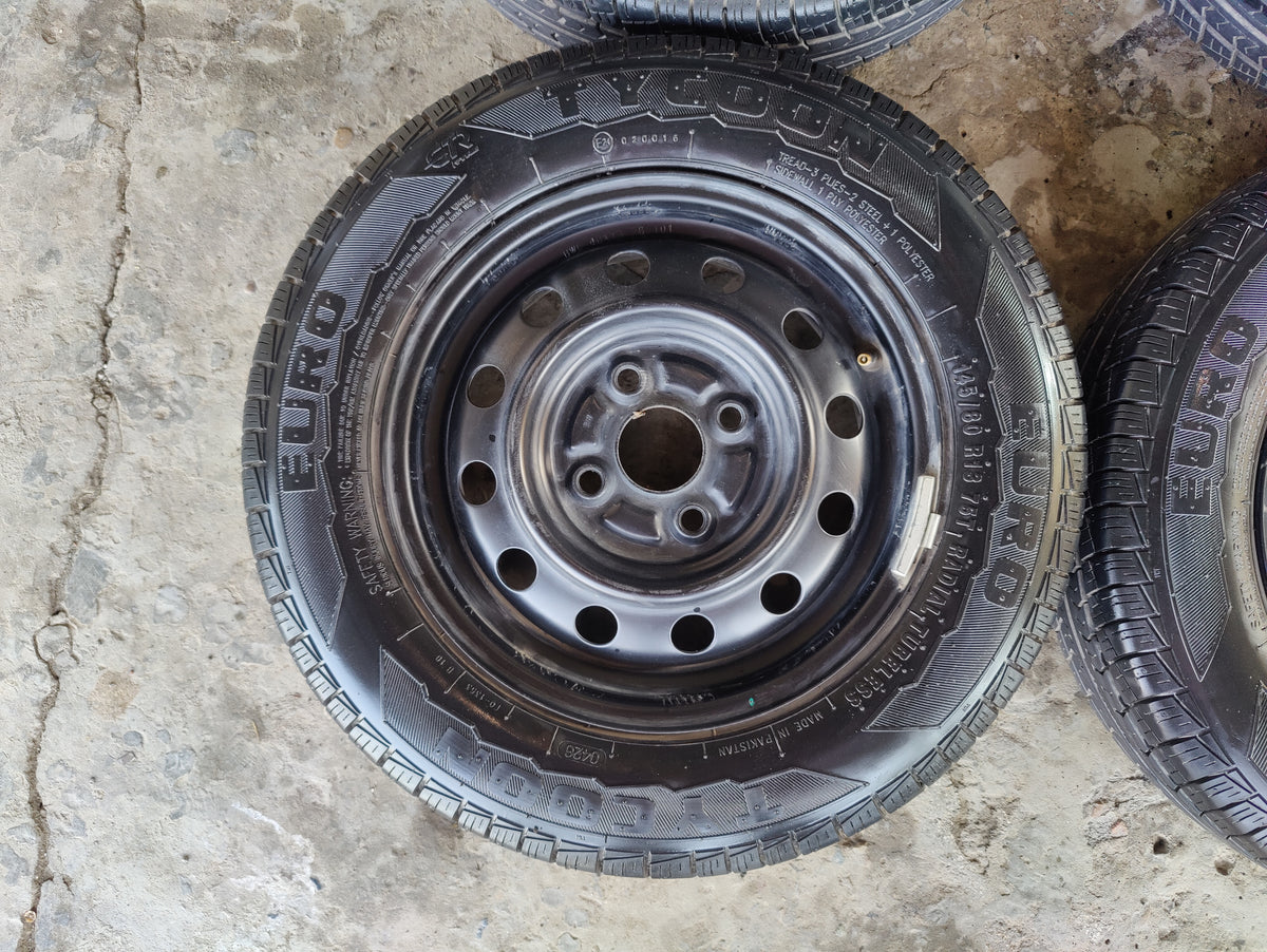 New alto steelrims&tyres