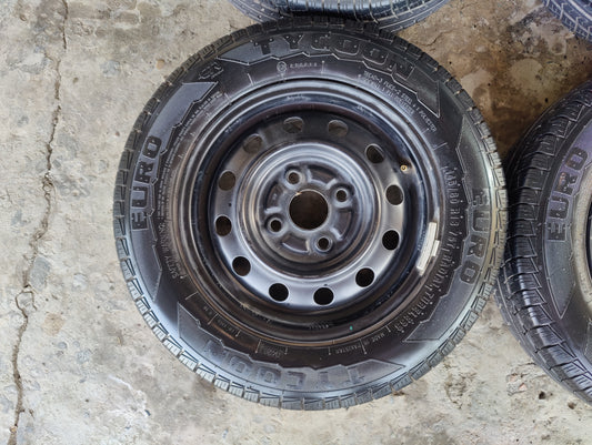 New alto steelrims&tyres