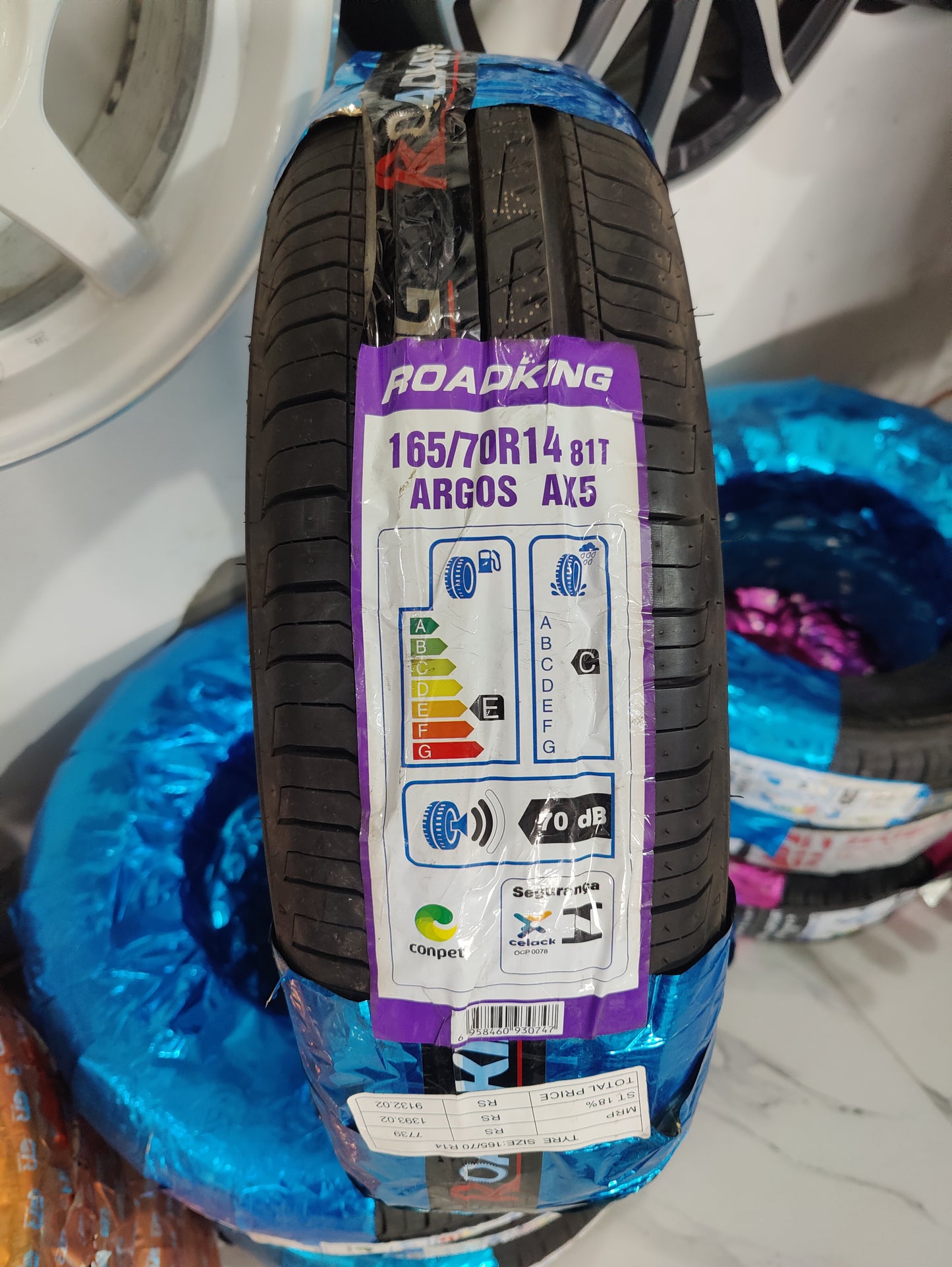 165/70/14 Roadking New tyres