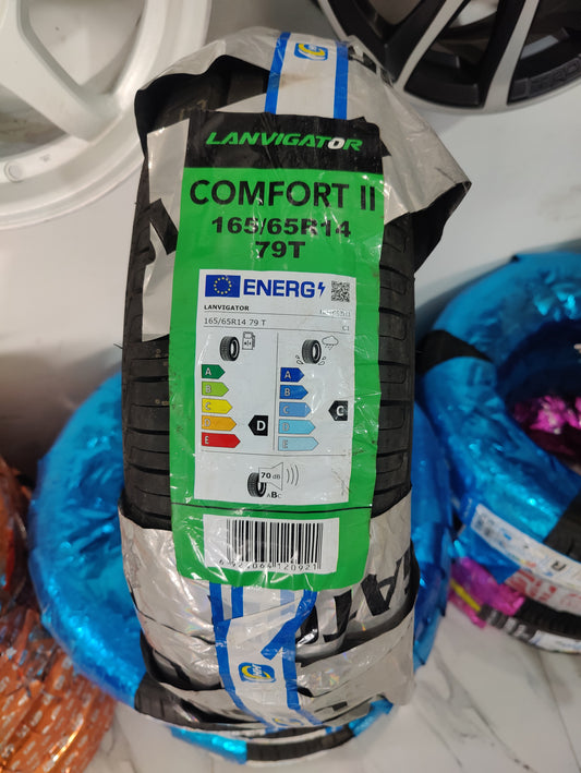 165/65/14 Comfort new tyres.